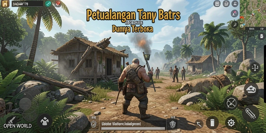 Tampilan antarmuka permainan BADAK178 yang menarik dan interaktif.